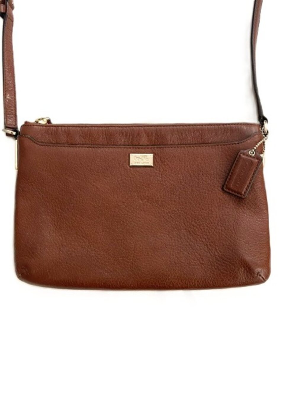 Coach Women's Vintage Madison Leather Crossbody Bag, Brown